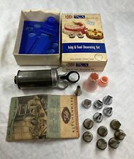 Tala Icing Food Decorating Set 9705 Box Vintage Extra Tubes Bake Cake 13 Nozzles