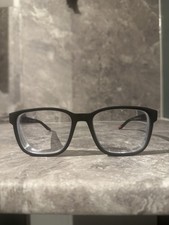 PRADA VPS 06P DG0-1O1 Square Black Glasses Frames Spectacles Size 55