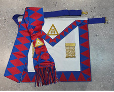 Royal Arch Companion Set - Apron & Sash - New