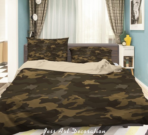 Vintage camouflage pattern - 3d,