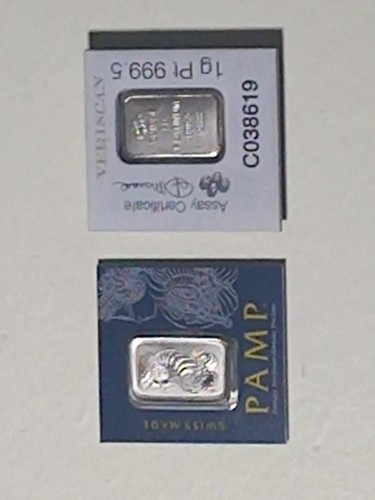 Gram platinum bar pamp - 1,