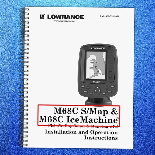 Lowrance m68c map gps fish - lowrance,
