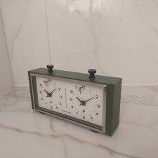 Vintage Olive Chess Clock