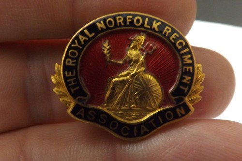 Military badge royal - badge, norfolk