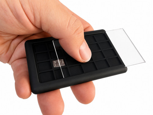 Element card with silver - card, 1g