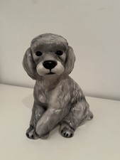 Vintage Ceramic Dog Poodle