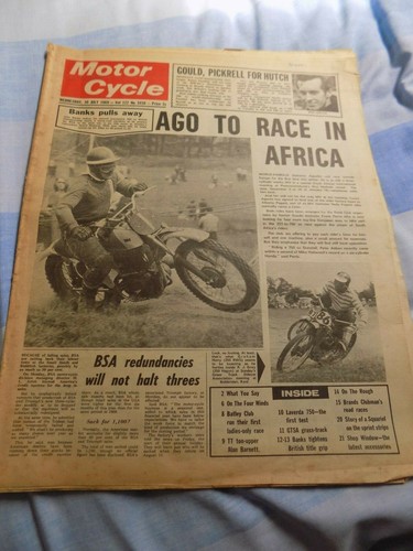 Motor cycle 1969 maico - , cycle/30/7/1969/maico