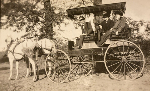 Antique 1910s horse pulled - 1910s,