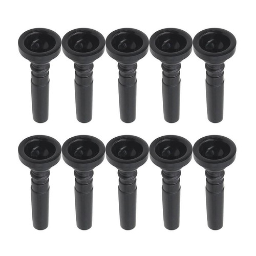 10pcs trumpet black plastic - trumpet,