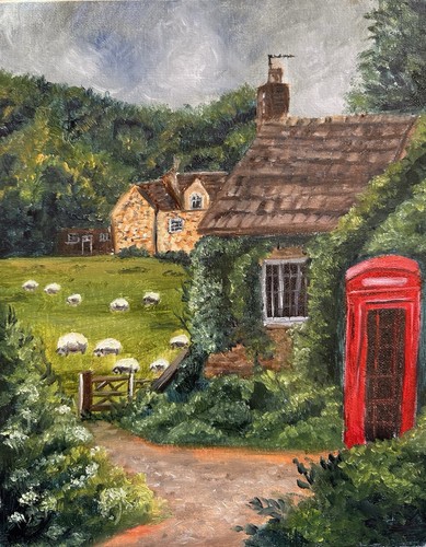 English countryside cottage - english,
