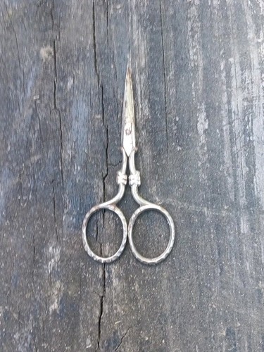 Antique embroidery scissors - antique,