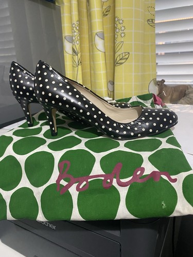 Boden black white - white, spot