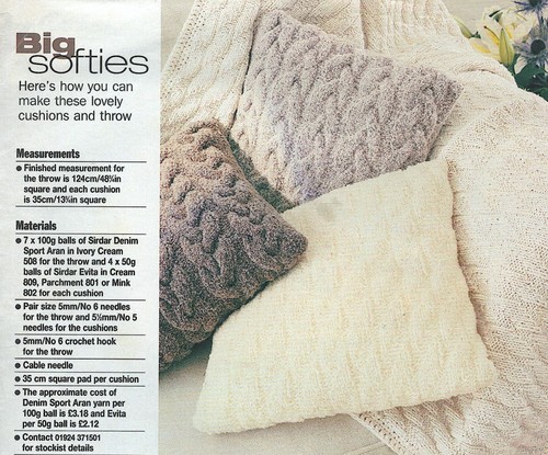 Knitted throw - (124,
