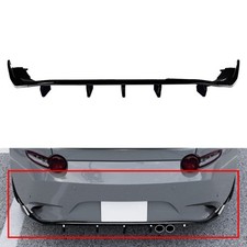 Glossy Black Rear Bumper