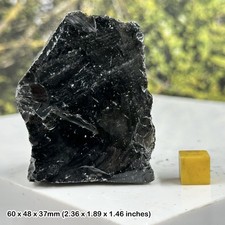 Obsidian volcanic glass, home decor, igneous rock, healing spiritual crystal