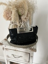 River Island Black Clutch / Shoulder Bag