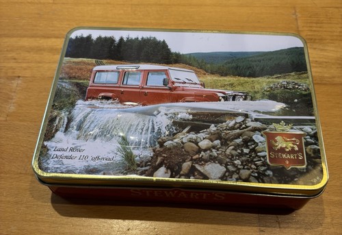 Land rover biscuit - rover, tin