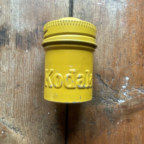 Vintage kodak empty metal - vintage,
