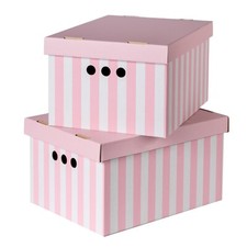 2pc Decorative Storage Boxes