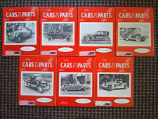Vintage Cars & Parts Magazines 1972 Car Hobbyist 7 issues classified want ads