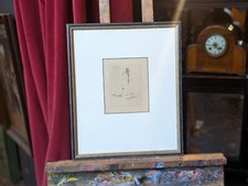 Eric Gill Framed Wood Copper