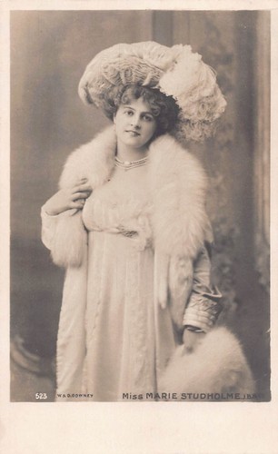 Postcard edwardian actress - -,