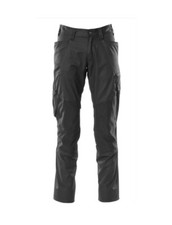Mascot Accelerate BLACK work trousers *MEASURES max. 37.5W x 30L* (size 38.5x30)