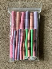 Ladies Bendy Hair Curling Rollers Foam Noodle Style In Two Sizes Used Once