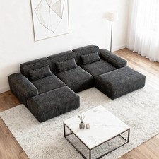 110in U Shaped Cloud Sectional