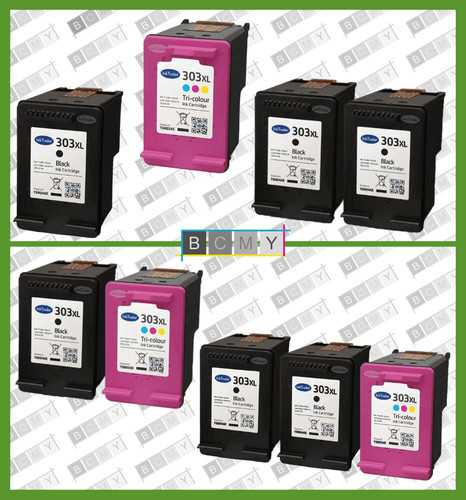 303xl refilled black and - refilled,