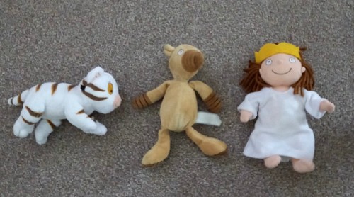 Rare setx3 soft toys - rare,