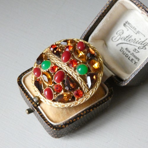 Vintage sphinx brooch multi - brooch,