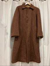 Vintage italian tweed trench - italian,