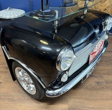 Mini Cooper Car Beauty Barber Salon Reception Desk Retro REM