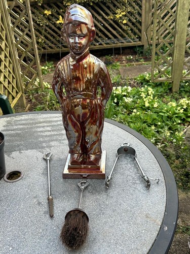 Vintage cast iron dutchboy - cast,