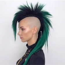 Cyber Punk Mohawk Hairpiece