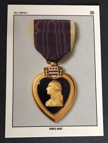 Purple heart medal - ,