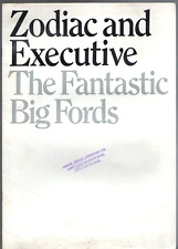 Ford Zodiac MkIV Mid-Late 1970 UK Market Sales Brochure Saloon Estate Executive