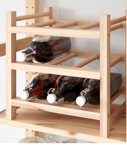 Ikea hutten bottle wine rack - bottle,