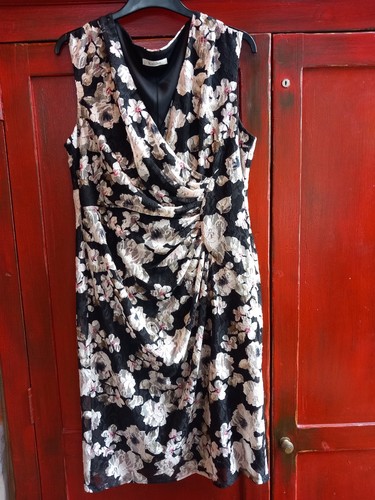 Kaliko black white floral - kaliko,