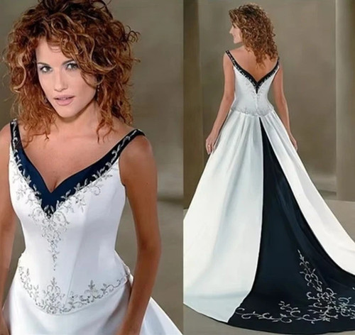 Classic embroidery wedding - embroidery,