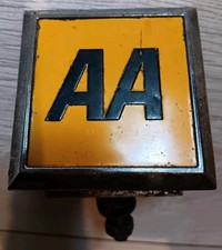 Vintage 1960s AA Square Car