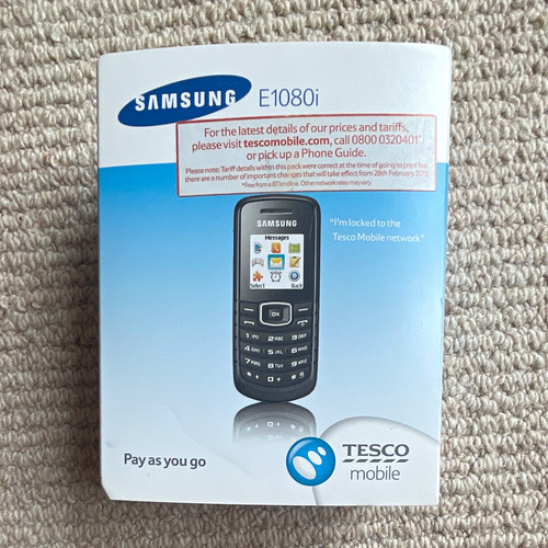 Samsung e1080i 1mb black - samsung,