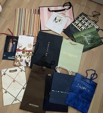 Designer Carrier Bags Boucheron Dior Paul Smith Lauren Fendi Victoria Secret