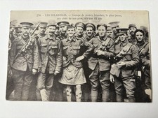 WW1 Postcard, A Group Of Young Irish Soldiers , One Is Only 15.