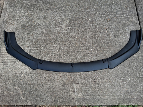 Gloss black front bumper - gloss,