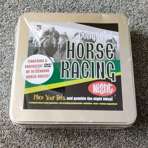Complete horse racing - horse, night