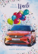UNCLE BIRTHDAY GREETING CARD