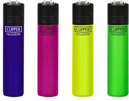 Colourful metallic clipper - colourful,