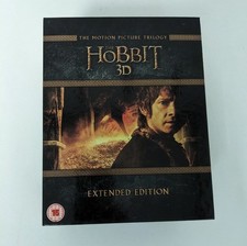 The Hobbit Trilogy Extended Editions 3D & 2D Blu-ray, 15-Disc Box Set